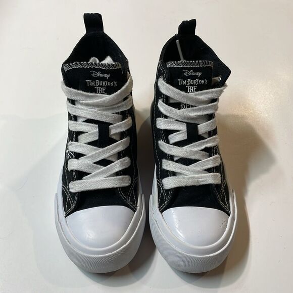 Disney Unisex Youth Nightmare Before Christmas Black High Top Sneakers. Sz 13 - Picture 2 of 10